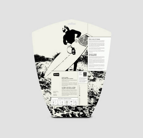 32 Traction Recycled Cork Surf traction pads